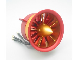 JP Hobby 90mm 12 Blade Full Metal EDF 1400Kv For 8S ( CCW )